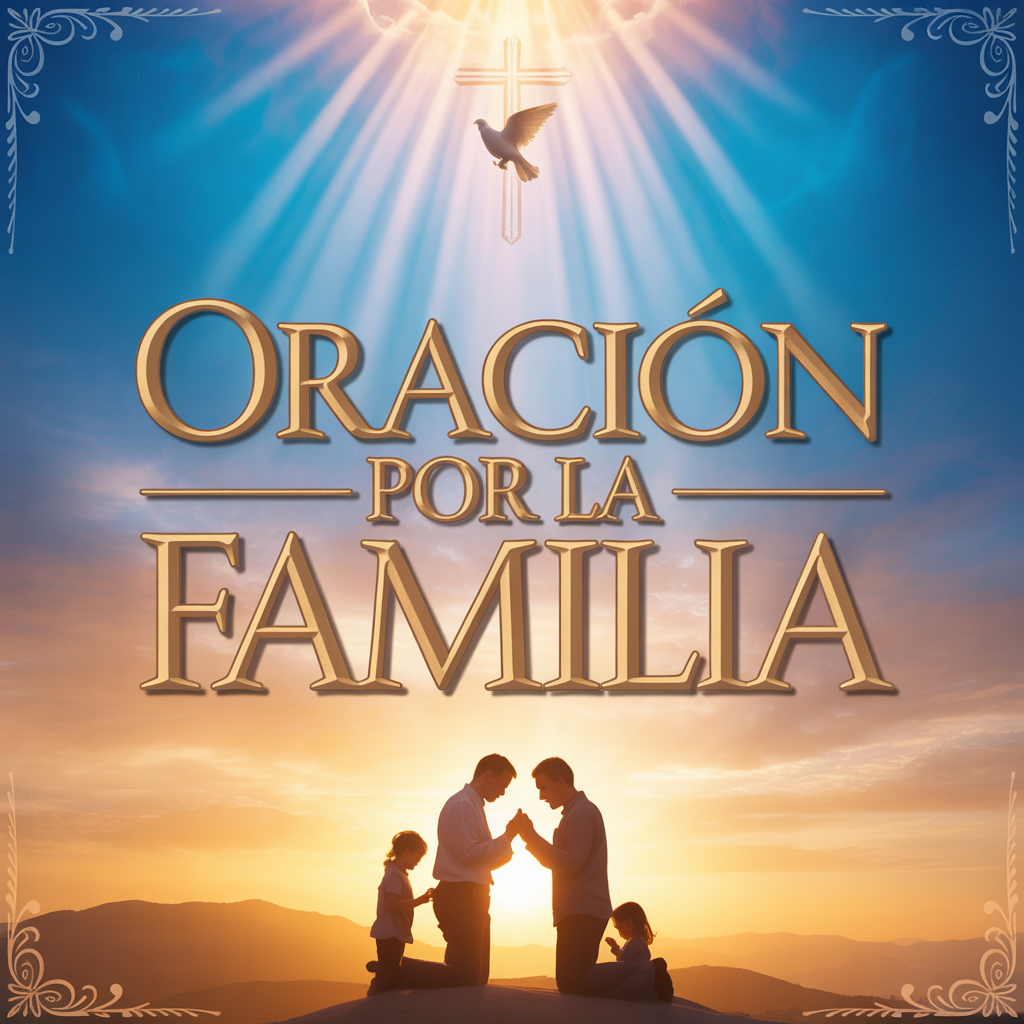 Portada de la oración