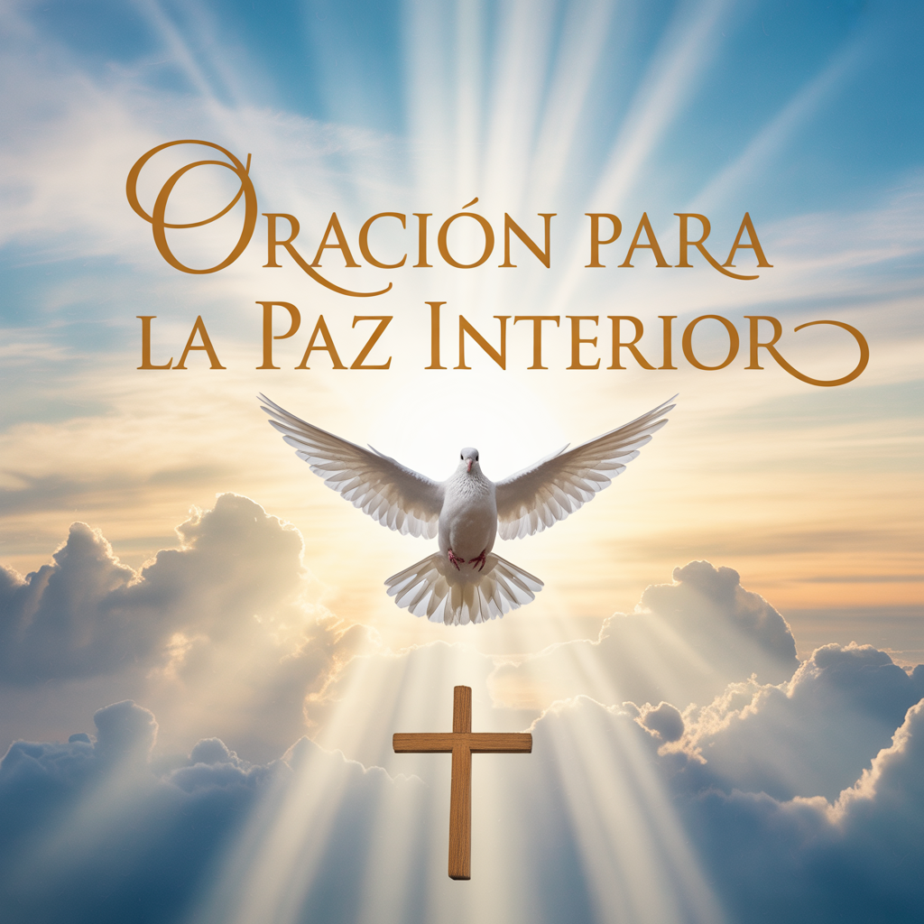 Portada de la oración